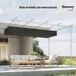 Cubierta para Pérgola Tela Poliéster Outsunny 255x250 Cubierta para Pérgola Tela Poliéster Outsunny 255x250 Gris