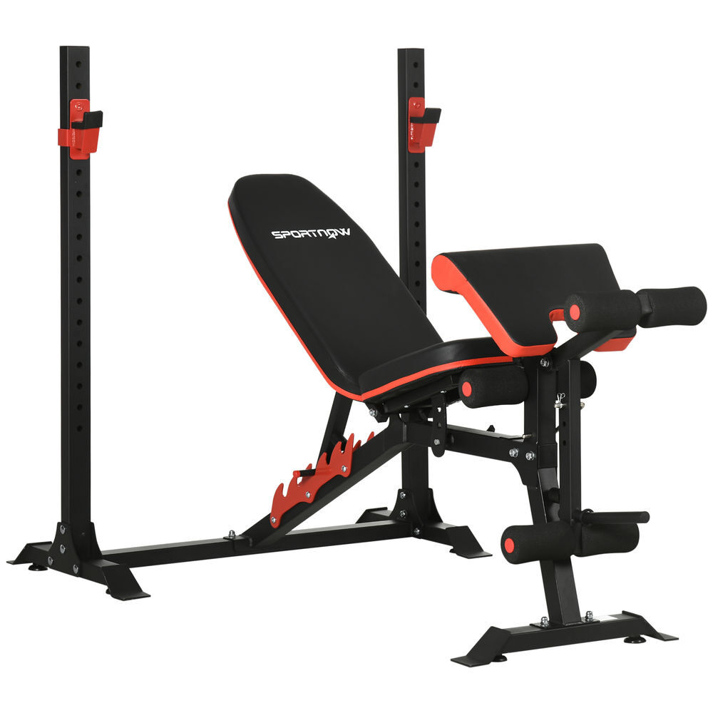 Banco de Musculación Acero, PU SPORTNOW, deportes y ocio - pesas