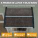 Tejadillo de Protección Aleación de Aluminio, PP Outsunny 100x75 Tejadillo de Protección Aleación de Aluminio, PP Outsunny 100x75 Marrón