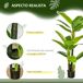 Platanera Artificial PEVA, PE, Cemento HOMCOM, hogar - decoración Platanera Artificial PEVA, PE, Cemento HOMCOM, hogar - decoración Verde