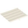 Outsunny Cobertura para Pérgola Retrátil 286x245 cm Teto de Substituição para Pérgola com Proteção UV30+ para Pérgola de 3x2,15 cm Creme