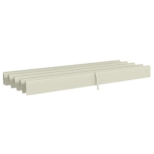 Outsunny Cobertura para Pérgola Retrátil 286x245 cm Teto de Substituição para Pérgola com Proteção UV30+ para Pérgola de 3x2,15 cm Creme
