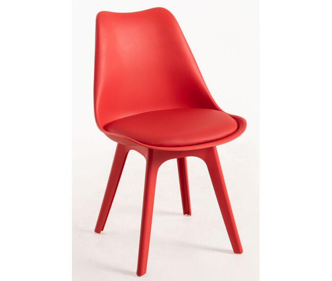 Pack 2 sillas synk suprym - rojo