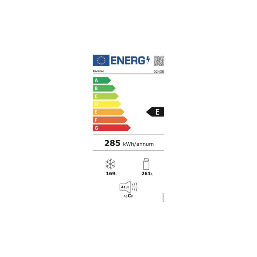 Frigorífico Combinado Cecotec Bolero CoolMarket SBS 430 l