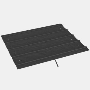 Outsunny Cobertura para Pérgola Retrátil 286x245 cm Teto de Substituição para Pérgola com Proteção UV30+ para Pérgola de 3x2,15 cm Cinza