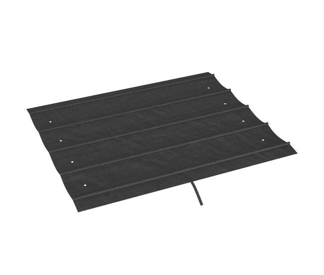 Outsunny techo de pérgola 3x2,5 m, techo de repuesto retráctil para marco de pérgola de 3x2 m, uv30+, toldo de tela solo para cenador jardín con 8