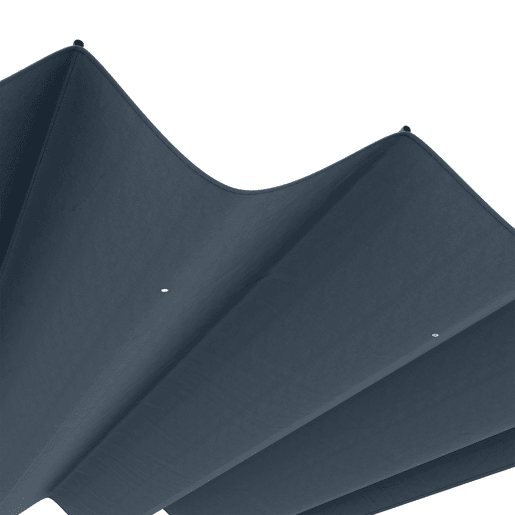 Outsunny Cobertura para Pérgola Retrátil 286x245 cm Teto de Substituição para Pérgola com Proteção UV30+ para Pérgola de 3x2,15 cm Cinza