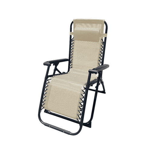 Espreguiçadeira reclinável Marbueno 90 x 108 x 66 cm - Beige