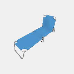 Ligstoel Marbueno Dobrável 187 x 24 x 55 cm - Azul