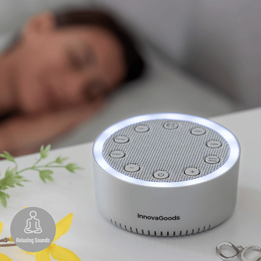 Máquina de Ruído Branco para Dormir Slewel InnovaGoods Máquina de Ruído Branco para Dormir Slewel InnovaGoods