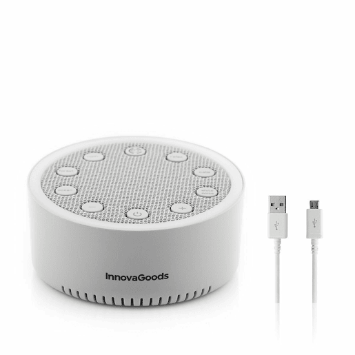 Máquina de Ruído Branco para Dormir Slewel InnovaGoods Máquina de Ruído Branco para Dormir Slewel InnovaGoods