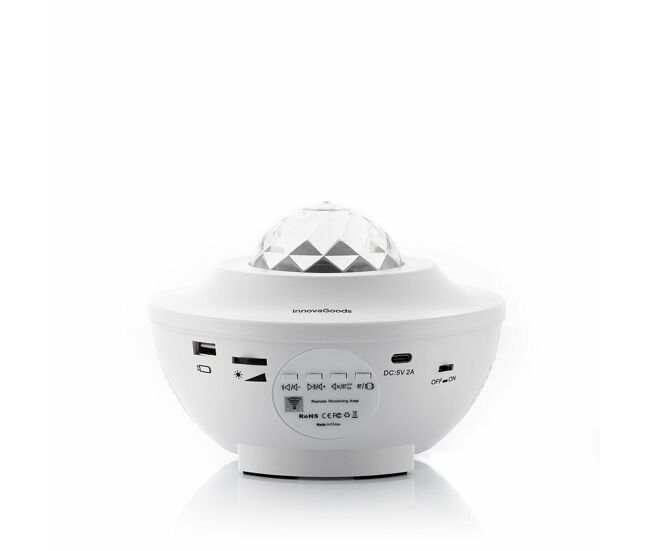 Proyector led de estrellas con altavoz sedlay innovagoods