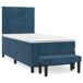 Cama box spring 80x200 Cama box spring 80x200 Azul