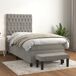 Cama box spring 90x190 Cama box spring 90x190 Gris