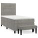 Cama box spring 100x200 Cama box spring 100x200 Azul