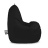 Puff Pear Relax Leatherette Black Happers interior XL HAPPERS