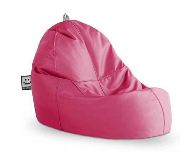 Puff lounge polipiel indoor fucsia happers happers