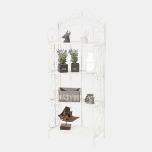 Estantería Antje Metal Blanco 33X61X153 cm