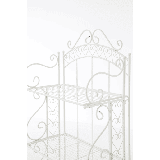Estantería Antje Metal Blanco 33X61X153 cm