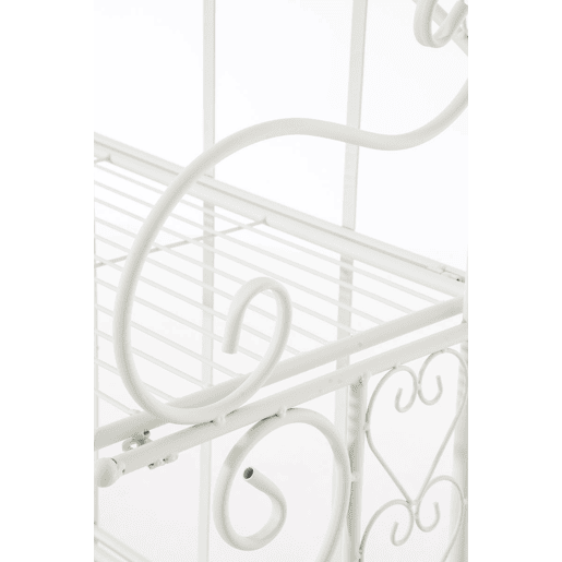 Estantería Antje Metal Blanco 33X61X153 cm