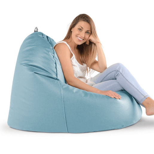 Puff Lounge Leatherette interior Celeste Happers HAPPERS