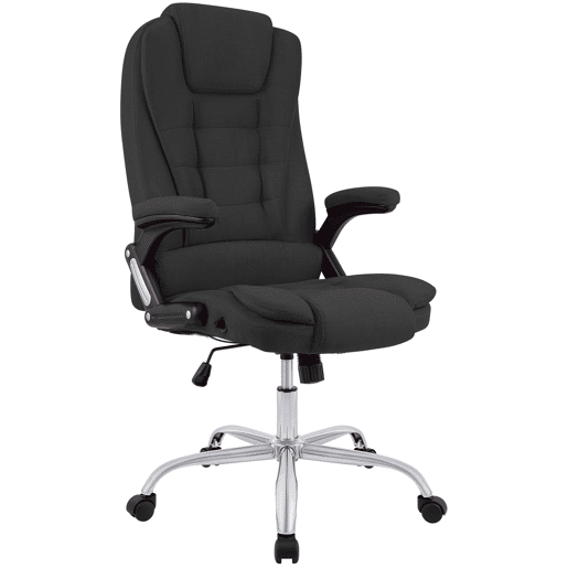 Silla de Oficina Thor de Tela Gris oscuro 78X69.5X113 cm