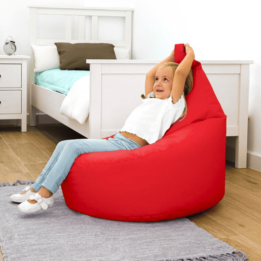 Poltrona Puff Poltrona Leatherette Interior Red Happers Infantil HAPPERS