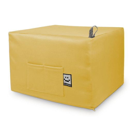 Happers Mustard Comfort Bed Puff Único HAPPERS