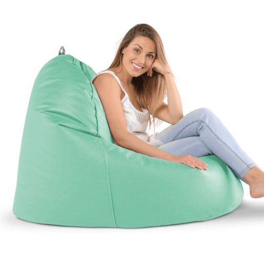 Puff Lounge Polipiel Menta HAPPERS Puff Lounge Polipiel Menta HAPPERS