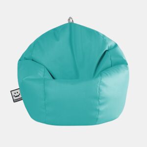 Puff Ball Leatherette Outdoor Turquoise Happers HAPPERS
