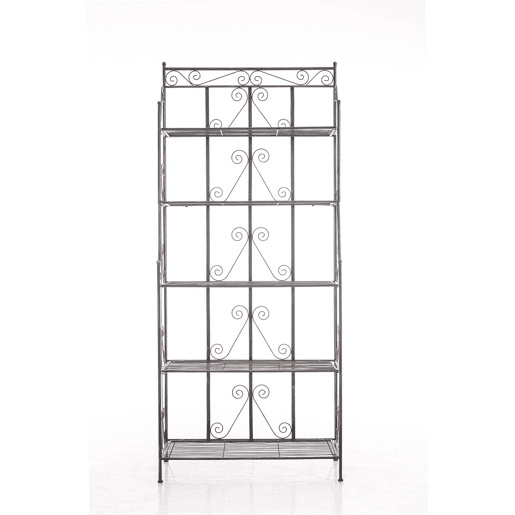 Estantería Decorativa de Hierro Ciara Metal Bronce 34.5X74.5X173 cm