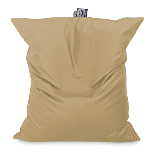 Big Puff Leatherette Amortecedor Bege Interior HAPPERS