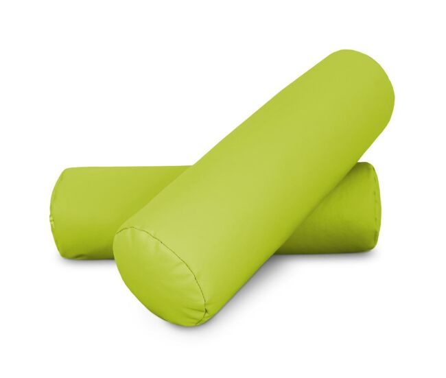 Cojin rodillo 50x15 verde pack 2 unidades 50x15 happers