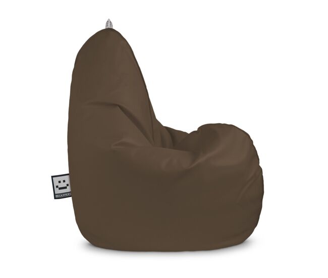 Puff pera relax polipiel marrón happers xl xl happers