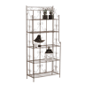 Estantería Decorativa de Hierro Ciara Metal Marrón antiguo 34.5X74.5X173 cm