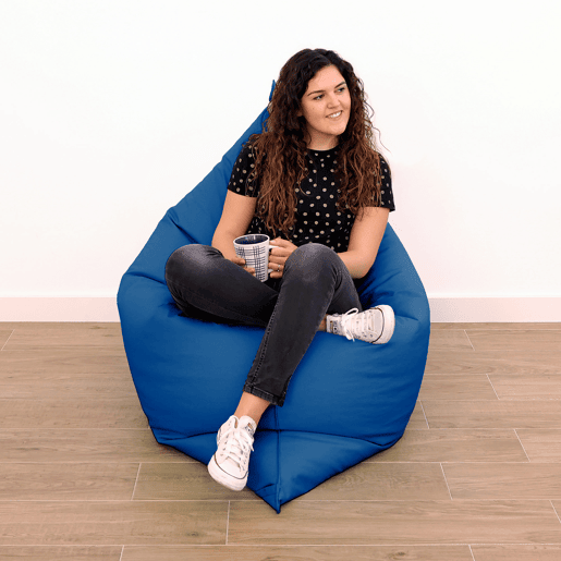 Big Puff Leatherette Interior Blue Happers HAPPERS Big Puff Leatherette Interior Blue Happers HAPPERS