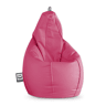 Puff Pêra Couro ecológico Fuchsia XL HAPPERS