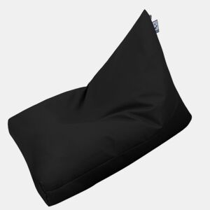 Pyramid Puff Leatherette Outdoor Black HAPPERS XL HAPPERS