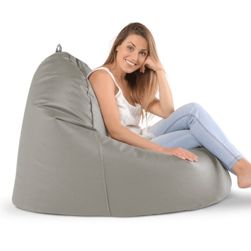 Puff Lounge em couro sintético para freios HAPPERS