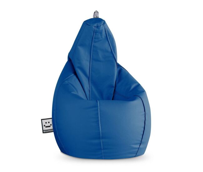Puff pera polipiel azul happers xl xl happers
