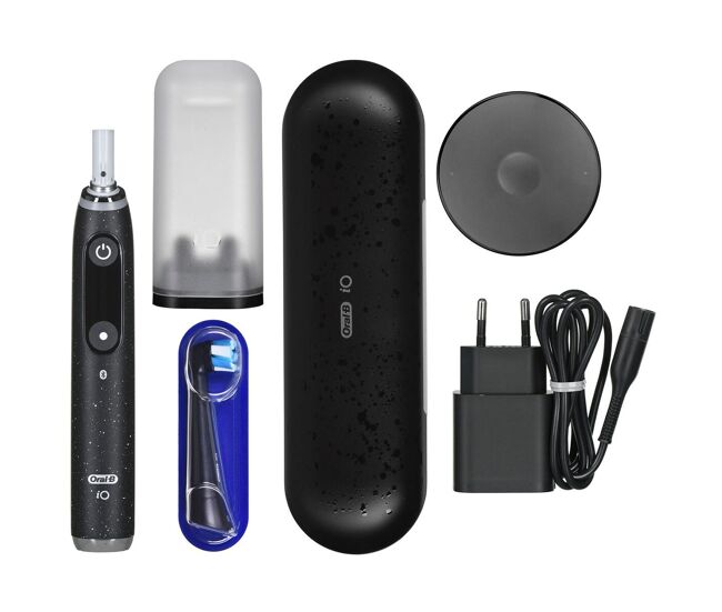 Cepillo de dientes eléctrico braun oral-b io series 10 onyx luxe