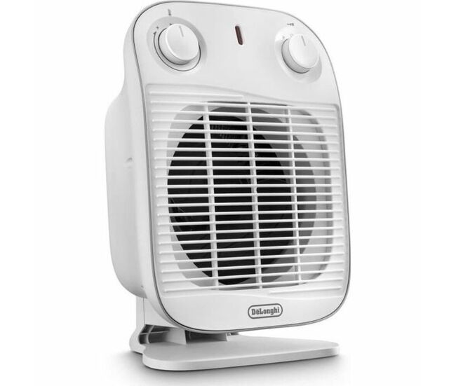 Mini calefactor eléctrico portátil delonghi hfs50a20 blanco 2000 w