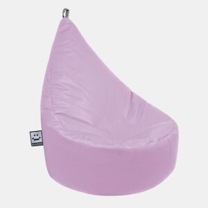 Poltrona estofada em couro sintético para interior lavanda Infantil HAPPERS