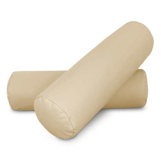 Almofada de rolo 50x15 Ecru PACK 2 UNIDADES 50x15 HAPPERS