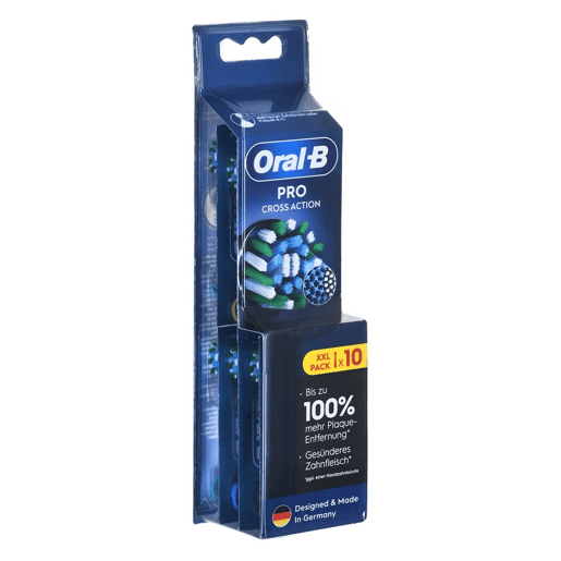 Cabeça de Substituição Braun Oral-B ProCrossAction 10 Unidades Preto