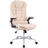 Silla de Oficina Thor de Tela Crema 78X69.5X113 cm