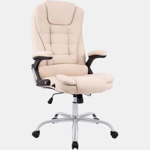 Silla de Oficina Thor de Tela Crema 78X69.5X113 cm