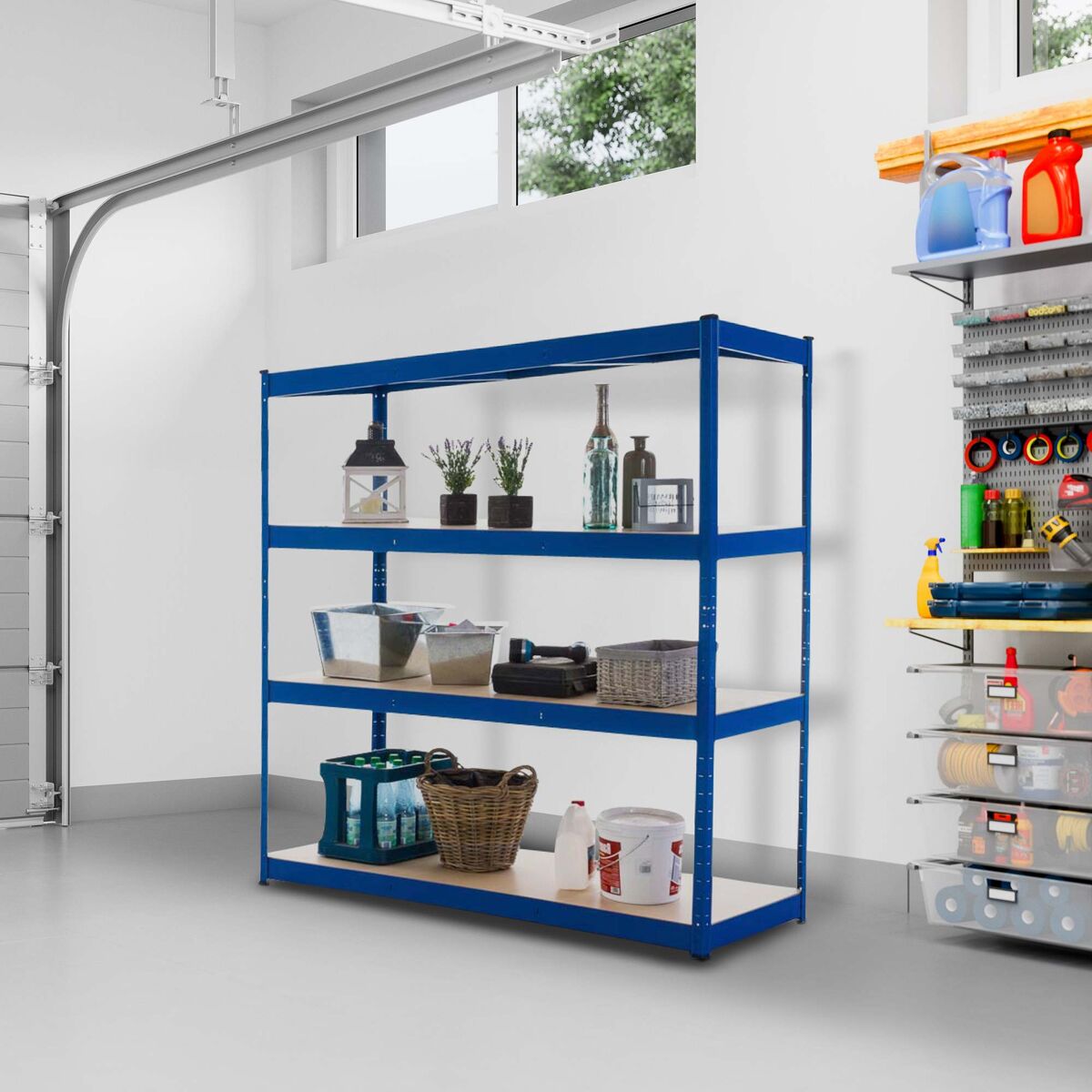 Estantería Metálica 160 Azul