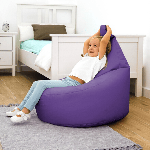 Poltrona Puff em couro sintético para interior Lila Happers Infantil HAPPERS