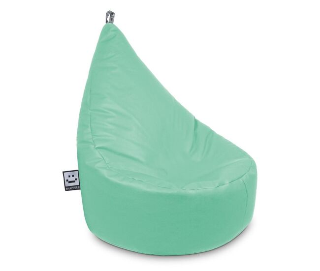 Puff butaca polipiel menta xl happers
